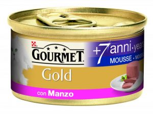 GOURMET GOLD ΜΟΥΣ SENIOR ΜΕ ΒΟΔΙΝΟ 85g