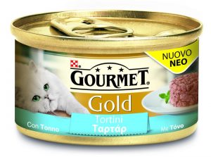 GOURMET GOLD Ταρτάρ Υγρή Τροφή Γάτας με Τόνο 85g